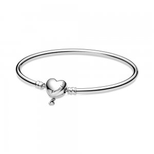 Bracelete Pandora Rígido Coração Infinito - 598891C00 Bracelete Pandora Rígido Coração Infinito - 598891C00