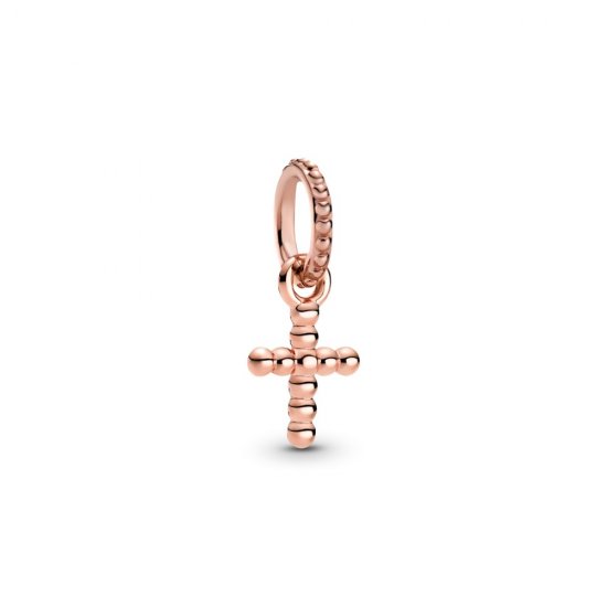 Charm Pendente De Cruz Em Contas - Pandora Rose™  Clique na imagem para fechar