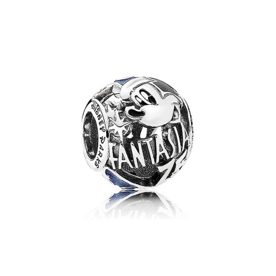 Charm Pandora de prata Sorcerer Mickey Fantasia 75º Aniversário  Clique na imagem para fechar