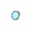 Charm Oval Em Cabochão Azul Pandora Rose™ - 789309C01