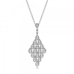 Colar PANDORA Brilho Real - 396262CZ-80 Colar PANDORA Brilho Real - 396262CZ-80