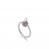 Pendente O Pandora Moments Pequeno Rosa Em Pavé - 399097C02