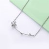 Colar Flor de quatro pétalas Pandora - 397956CZ