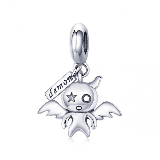 Charm Pendente Adorável diabinho estilo Pandora - SCC975  Clique na imagem para fechar