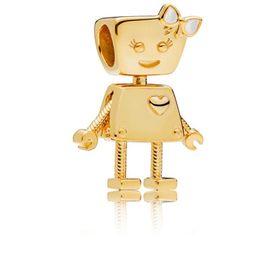 Charm berloques PANDORA Bella Bot  Clique na imagem para fechar