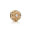 Charm berloques PANDORA Murano Facetado Roxo Gloss