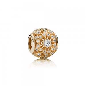 Charm berloques PANDORA Murano Facetado Roxo Gloss