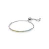 Bracelete PANDORA Cordão Brilhante Arco-íris - 590524PCZMX