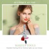 Charm Pendente Bela ferramenta de maquiagem estilo Pandora - SCC785