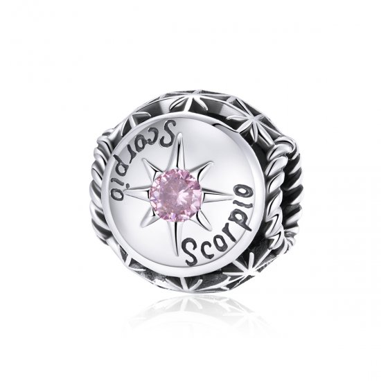 Charm Escorpião Brilhante estilo Pandora - SCC1725-3  Clique na imagem para fechar