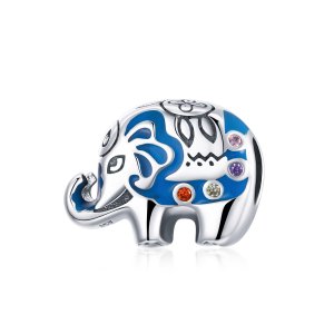 Charm Elefante Colorido estilo Pandora - SCC1821