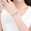 Bracelete estilo Pandora Rígido Love Lock - SCB127