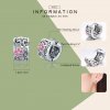 Brincos Petit Linguagem das flores estilo Pandora - SCE541