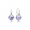 Brinco PANDORA de Prata Esfera Lilás - 290552LCZ Brinco PANDORA de Prata Esfera Lilás - 290552LCZ