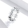 Anel Faixa de flores life Pandora - SCR670