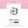 Charm Três flores life Pandora - SCC1486