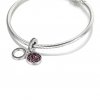 Charm Pendente Duplo Disco Brilhante Vermelho - 799186C03