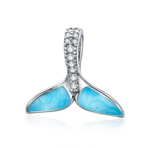 Charm Rabo De Peixe fundo estilo Pandora - SCC1067