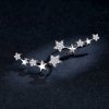 Brincos Petit Ear Crawler Stars estilo Pandora - BSE351