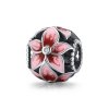 Charm Flor desabrochando estilo Pandora - SCC1707 Charm Flor desabrochando estilo Pandora - SCC1707