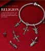 Charm Pendente A cruz de jesus estilo Pandora - SCC1407