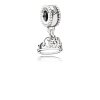 Pingente Pandora de prata Disney, Tiara da Cinderela