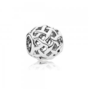 Charm PANDORA de Prata Vazado Trançado - 790973