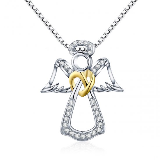 Colar Anjo da guarda life Pandora - SCN123  Clique na imagem para fechar