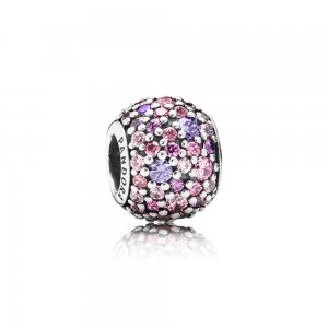 Charm PANDORA de Prata Pavê Mix de Cores - 791261ACZMX