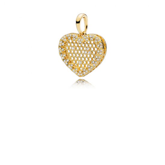 Charm Pendente PANDORA Shine Favo De Mel  Clique na imagem para fechar
