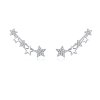 Brincos Petit Ear Crawler Stars estilo Pandora - BSE351 Brincos Petit Ear Crawler Stars estilo Pandora - BSE351