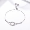 Pulseira Love Cardiogram estilo Pandora - SCB022