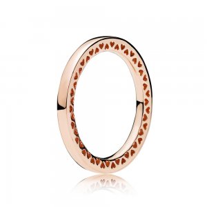 Anel ROSETM Clássico Corações PANDORA - 186237 Anel ROSETM Clássico Corações PANDORA - 186237