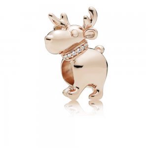Charm berloques PANDORA Rose™ Rena Do Papai Noel Charm berloques PANDORA Rose™ Rena Do Papai Noel
