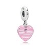 Pingente PANDORA Murano Coração Rosa - 797069 Pingente PANDORA Murano Coração Rosa - 797069