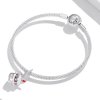 Charm Pendente Bolo de aniversário estilo Pandora - SCC1848
