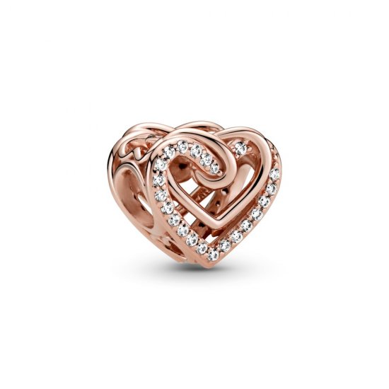 Conta Corações Entrelaçados, Pandora Rose - 789270C01  Clique na imagem para fechar