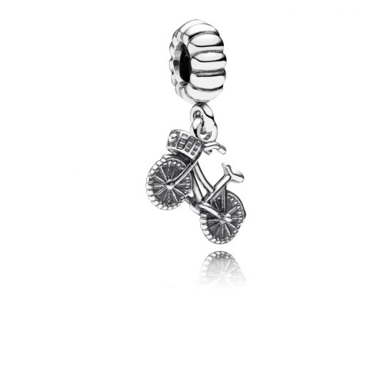 Charm PANDORA de Prata Pendente Bicicleta - 791266  Clique na imagem para fechar