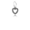Pingente PANDORA de Prata Brilhante Coração - 791304CZ