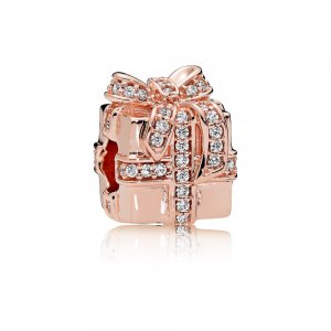 Charm PANDORA ROSETM Presente Especial - 781400CZ Charm PANDORA ROSETM Presente Especial - 781400CZ