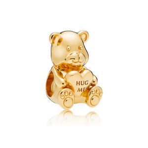Charm PANDORA Shine Urso Theodore - "Me Abrace" - 767236 Charm PANDORA Shine Urso Theodore - "Me Abrace" - 767236