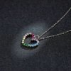 Colar Amor do arco-íris estilo Pandora - SCN449
