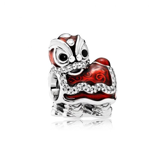 Charm berloques PANDORA Leão Chines - 792043CZ  Clique na imagem para fechar