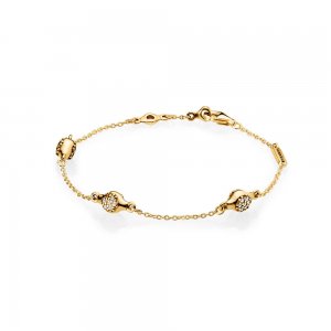 Pulseira PANDORA Love Pods Shine