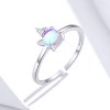 Anel Unicórnio extravagante estilo Pandora - SCR642