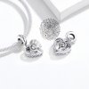 Charm Pendente 100 línguas eu te amo estilo Pandora - SCC1307