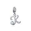 Charm Pendente Letra K estilo Pandora - SCC1183-K