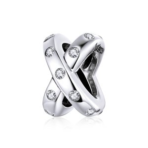 Charm Geometria Simples estilo Pandora - SCC1515