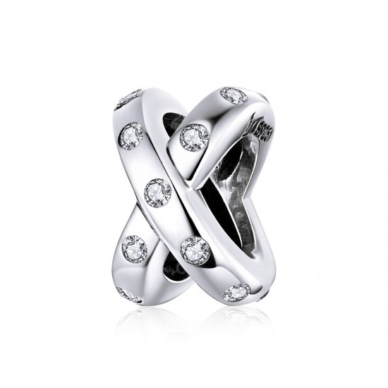 Charm Geometria Simples estilo Pandora - SCC1515  Clique na imagem para fechar
