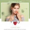 Charm Pendente Eu amo Você estilo Pandora - SCC1055